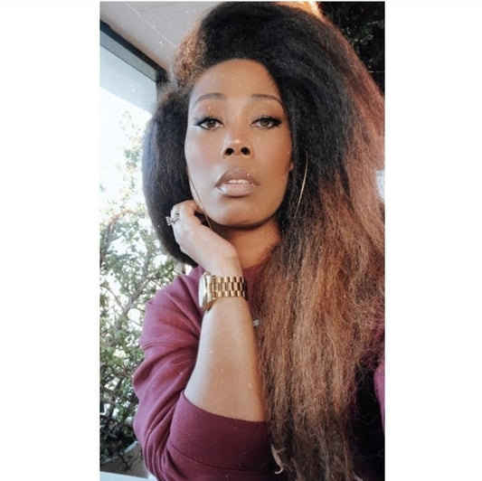 BlowOut Kinky Straight Hair